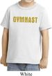 Kids Gymnastics Shirt Gold Shimmer Gymnast Toddler Tee T-Shirt