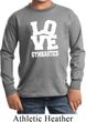 Kids Gymnastics Shirt Love Gymnastics Long Sleeve Tee T-Shirt
