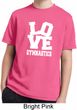 Kids Gymnastics Shirt Love Gymnastics Moisture Wicking Tee T-Shirt