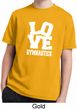 Kids Gymnastics Shirt Love Gymnastics Moisture Wicking Tee T-Shirt