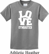 Kids Gymnastics Shirt Love Gymnastics Tee T-Shirt