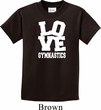 Kids Gymnastics Shirt Love Gymnastics Tee T-Shirt