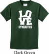 Kids Gymnastics Shirt Love Gymnastics Tee T-Shirt