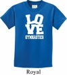 Kids Gymnastics Shirt Love Gymnastics Tee T-Shirt
