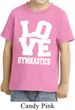 Kids Gymnastics Shirt Love Gymnastics Toddler Tee T-Shirt