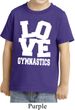 Kids Gymnastics Shirt Love Gymnastics Toddler Tee T-Shirt