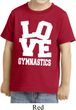 Kids Gymnastics Shirt Love Gymnastics Toddler Tee T-Shirt