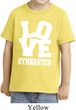 Kids Gymnastics Shirt Love Gymnastics Toddler Tee T-Shirt