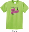 Kids Gymnastics Shirt Pretty in Pink Dangerous in a Leo Tee T-Shirt