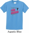 Kids Gymnastics Shirt Pretty in Pink Dangerous in a Leo Tee T-Shirt