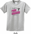 Kids Gymnastics Shirt Pretty in Pink Dangerous in a Leo Tee T-Shirt