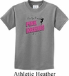 Kids Gymnastics Shirt Pretty in Pink Dangerous in a Leo Tee T-Shirt