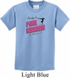 Kids Gymnastics Shirt Pretty in Pink Dangerous in a Leo Tee T-Shirt