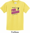 Kids Gymnastics Shirt Pretty in Pink Dangerous in a Leo Tee T-Shirt