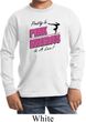 Kids Gymnastics Shirt Pretty in Pink Long Sleeve Tee T-Shirt