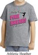 Kids Gymnastics Shirt Pretty in Pink Toddler Tee T-Shirt