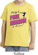 Kids Gymnastics Shirt Pretty in Pink Toddler Tee T-Shirt
