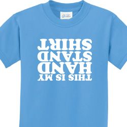 Kids Gymnastics Shirt This Is My Handstand Shirt Tee T-Shirt