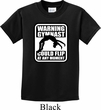 Kids Gymnastics Shirt Warning Gymnast Tee T-Shirt