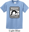 Kids Gymnastics Shirt Warning Gymnast Tee T-Shirt