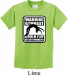 Kids Gymnastics Shirt Warning Gymnast Tee T-Shirt
