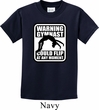 Kids Gymnastics Shirt Warning Gymnast Tee T-Shirt