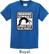 Kids Gymnastics Shirt Warning Gymnast Tee T-Shirt