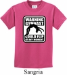 Kids Gymnastics Shirt Warning Gymnast Tee T-Shirt
