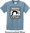 Kids Gymnastics Shirt Warning Gymnast Tee T-Shirt