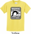 Kids Gymnastics Shirt Warning Gymnast Tee T-Shirt