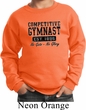 Kids Gymnastics Sweatshirt Competitive Gymnast Sweat Shirt