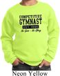 Kids Gymnastics Sweatshirt Competitive Gymnast Sweat Shirt