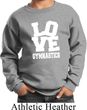 Kids Gymnastics Sweatshirt Love Gymnastics Sweat Shirt