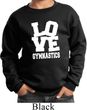 Kids Gymnastics Sweatshirt Love Gymnastics Sweat Shirt