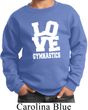 Kids Gymnastics Sweatshirt Love Gymnastics Sweat Shirt