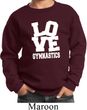 Kids Gymnastics Sweatshirt Love Gymnastics Sweat Shirt