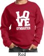 Kids Gymnastics Sweatshirt Love Gymnastics Sweat Shirt