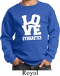 Kids Gymnastics Sweatshirt Love Gymnastics Sweat Shirt