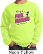 Kids Gymnastics Sweatshirt Pretty in Pink Sweat Shirt