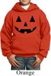 Kids Halloween Hoodie Black Jack O Lantern Hoody