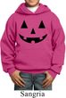 Kids Halloween Hoodie Black Jack O Lantern Hoody