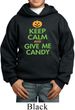 Kids Halloween Hoodie Keep Calm and Give Me Candy Hoody