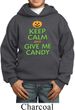 Kids Halloween Hoodie Keep Calm and Give Me Candy Hoody