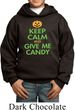Kids Halloween Hoodie Keep Calm and Give Me Candy Hoody