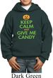 Kids Halloween Hoodie Keep Calm and Give Me Candy Hoody