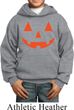 Kids Halloween Hoodie Orange Jack O Lantern Hoody