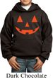 Kids Halloween Hoodie Orange Jack O Lantern Hoody