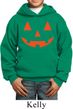 Kids Halloween Hoodie Orange Jack O Lantern Hoody