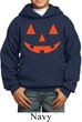 Kids Halloween Hoodie Orange Jack O Lantern Hoody