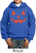 Kids Halloween Hoodie Orange Jack O Lantern Hoody